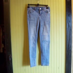 Blue Candy Skinny Jeans Blue Denim Juniors Size 0